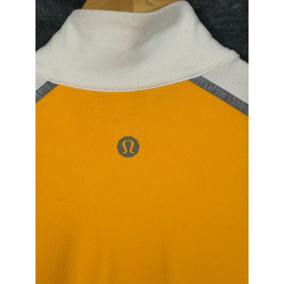 lululemon Sojourn Jacket Men’s XL Yellow/White - Picture 8 of 8